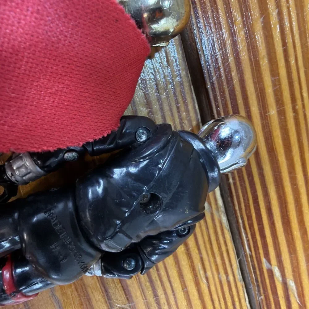 Vintage Hasbro G.I. Joe V1 Destro & 1988 V2 Destro (no Sword) Clean-Tight